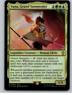 MTG - Yuna, Grand Summoner Commander: Final Fantasy Foil - Image 1