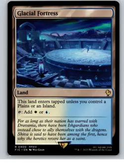 MTG - Glacial Fortress Commander: Final Fantasy Regular - Image 1