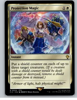 MTG - Protection Magic Commander: Final Fantasy Regular - Image 1