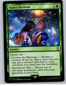 MTG - Yuna's Decision Commander: Final Fantasy Regular - Image 1