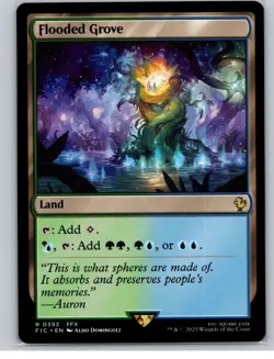 MTG - Flooded Grove Commander: Final Fantasy Regular - Image 1