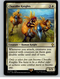 MTG - Chocobo Knights Commander: Final Fantasy Regular - Image 1