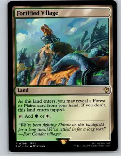 MTG - Fortified Village Commander: Final Fantasy Regular - Image 1