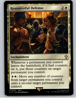 MTG - Resourceful Defense Commander: Final Fantasy Regular - Image 1