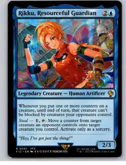 MTG - Rikku, Resourceful Guardian Commander: Final Fantasy Regular - Image 1