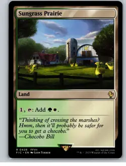 MTG - Sungrass Prairie Commander: Final Fantasy Regular - Image 1