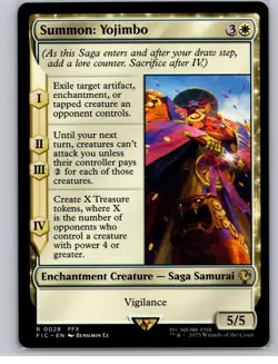 MTG - Summon: Yojimbo Commander: Final Fantasy Regular - Image 1