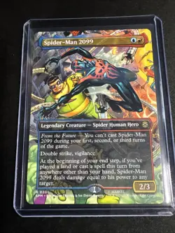 MTG Spider-Man 2099 (0205) Regular (Borderless) Marvel's Spider-Man NM SPM - Image 1