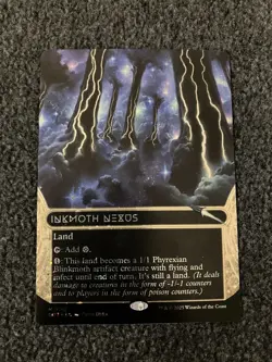 Magic MTG - Inkmoth Nexus (0110) (Borderless) (Galaxy Foil) - Edge of Eternities - Image 1