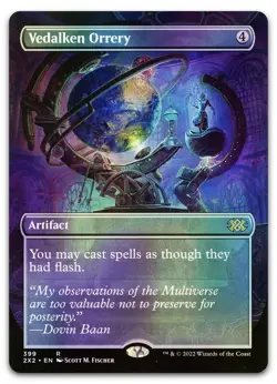 Vedalken Orrery (Borderless) #399 (Foil) (NM) Double Masters 2022 2X2 Magic MTG - Image 1