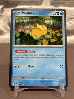 Pokemon TCG | Psyduck MEP 007 Mega Evolution Black Star Promo NM - Image 1