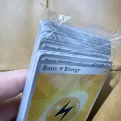 Black Bolt White Flare ETB Sealed Assorted Energy Cards Pokemon TCG - Image 4