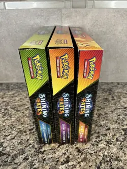 Pokemon Shining Fates Pikachu V Shiny Cramorant V Shiny Boltund V Collection - Image 3