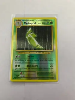 Reverse Holo Metapod #4/108 Uncommon XY - Evolutions Pokemon LP - Image 1