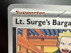 Lt. Surge's Bargain 120/132 | Mega Evolution | Reverse Holo | Pokemon (NM/LP) - Image 2