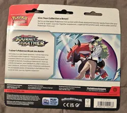 Pokemon Journey Together 3 Pack Blister Factory Sealed X2 - Image 4