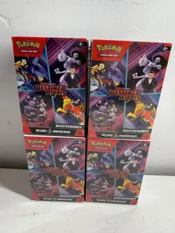 Pokemon Scarlet & Violet Destined Rivals Booster Bundle Box NEW Sealed LOT OF 4 - Image 1