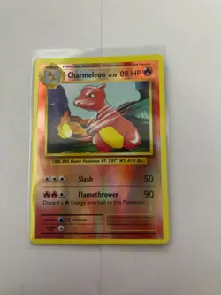 Charmeleon Reverse Holo 10/108 Uncommon XY - Evolutions Pokemon LP - Image 1