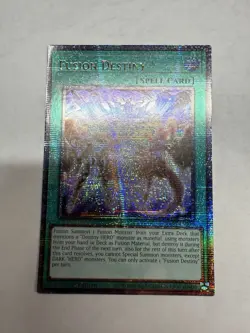 Yugioh TCG Fusion Destiny Quarter Century Secret Rare RA03-EN270 Quarter Century - Image 2