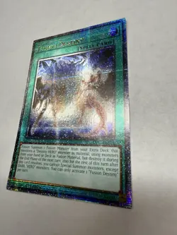 Yugioh TCG Fusion Destiny Quarter Century Secret Rare RA03-EN270 Quarter Century - Image 3