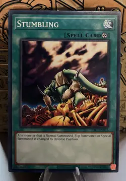 Stumbling IOC-EN035 Invasion of Chaos 25th Anniversary Ed. Yugioh! NM - Image 1