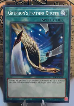 Gryphon's Feather Duster IOC-EN091 Invasion of Chaos 25th Ann. Ed. Yugioh! NM - Image 1