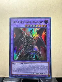 Yugioh Red-Eyes Dark Dragoon RA02-EN021 Super Rare 1st Ed NM - Image 1
