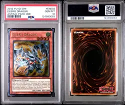 PSA 10 Yugioh Debris Dragon AP01-EN002 Astral Pack Ultimate Rare - Image 3