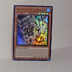 Yugioh DoomZ V Five - Amalthe DOOD-EN009 Ultra Rare 1st Edition NM - Image 4