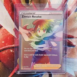 Zinnia's Resolve - 225/203 - Secret Rare - Pokemon Cards Lot #70 - Image 1