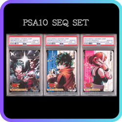 PSA 10 Jump 55th Anniversary Collection Card set -- My Hero Academia -- Japan 2 - Image 1