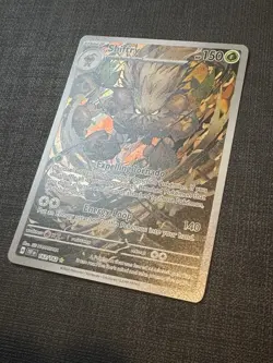 Pokemon TCG Shiftry 163/162 Temporal Forces Illustration Rare Card NM Condition - Image 2