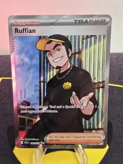 Pokemon TCG Ruffian 181/159 SV09: Journey Together Ultra Rare Card NM 181/159 - Image 3