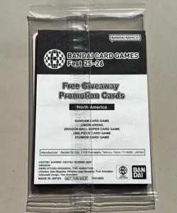 SEALED TCG Bandai Card Games Fest 25-26 Promo PACK-Gundam, OP, Digimon, UA, &DBS - Image 2