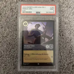 Disney Lorcana Prince Eric, Te Ka & Hans (Cold Foil) Lot of 3 Graded Card Slabs - Image 1