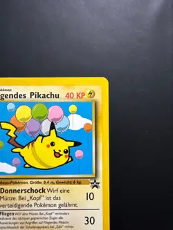 CB Flying Pikachu Fliegendes World Collection Promo Card - Gold Tail Stamp - Image 3