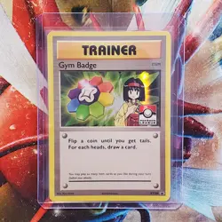 Gym Badge - XY206 Promo - Pokemon Cards Lot #67 - Image 1