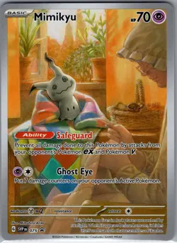 Mimikyu - SVP 075 SV: Scarlet & Violet Promo Cards - Pokemon Card - NM - Image 1
