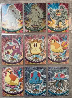 Vintage 1999 Pokemon Topps Cards Lot - Chrome, Foil, Evolutions (20+) NM-LP - Image 4