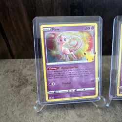 Pokemon TCG Mew Celebrations Holo Rare Card 011/025 4X Lp - Image 4