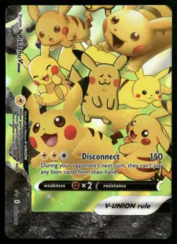 Pikachu V-Union - Promo SWSH: Sword & Shield Promo Cards SWSH141 NM - Image 1