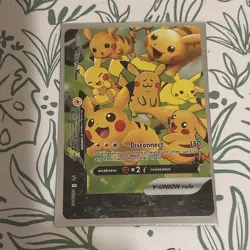 Pikachu V-Union SWSH141 SWSH: Sword & Shield Promo Cards Holo - Image 1