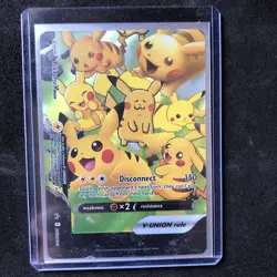 Pikachu V-Union SWSH141 SWSH: Sword & Shield Promo Cards Holo - Image 1