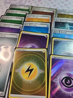 Pokemon TCG Holo Energy Lot - 16 Cards Stellar Crown & Crown Zenith White Flare - Image 3