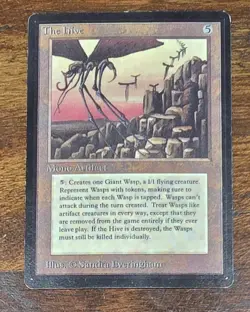 The Hive Limited Edition - Beta Edition Regular MP To LP MTG Magic Card - Image 1