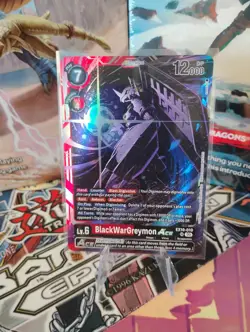 Digimon Card Game BlackWarGreymon ACE EX10-010 SR Sinister Order NM See Pics - Image 1