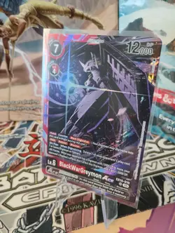 Digimon Card Game BlackWarGreymon ACE EX10-010 SR Sinister Order NM See Pics - Image 3