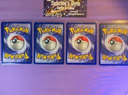 Electabuzz Mewtwo Pikachu Dragonite 2 3 4 5 Promo Wb First Movie Pokemon Cards - Image 2