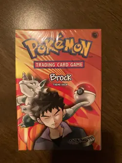 Pokemon Trading Card Game Brock Theme Deck SEALED - Image 2