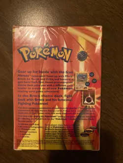 Pokemon Trading Card Game Brock Theme Deck SEALED - Image 5